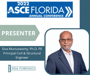 DDA Forensics Presents at ASCE Florida Section Conference in Orlando 