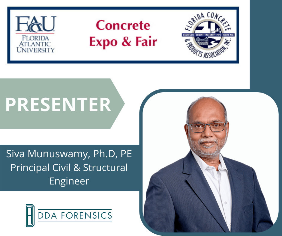 DDA Forensics Presents at Concrete Expo & Fair in Boca Raton