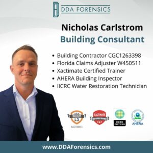 DDA Forensics Building Consultant Nicholas Carlstrom