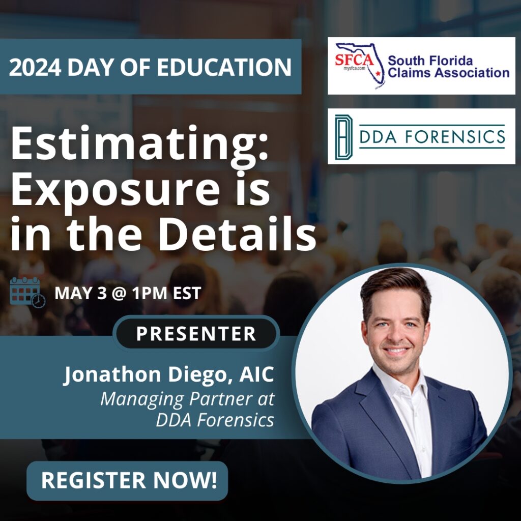 DDA Forensics Presents at South Florida Claims Associaton Day of Education
