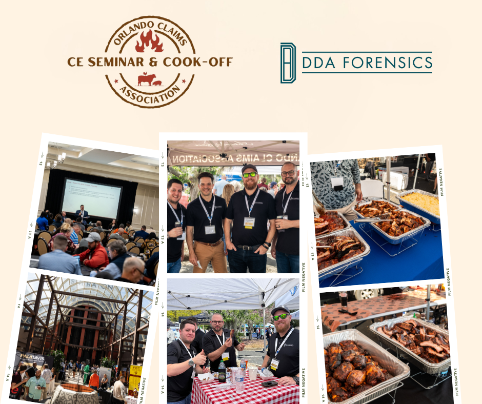 Fired Up for Continuing Education: DDA Forensics Sponsors the OCA CEU Seminar & Cook-Off