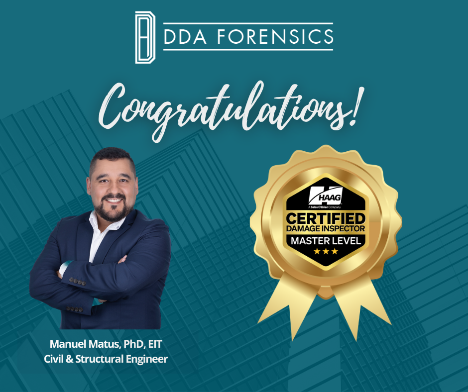 DDA Forensics Engineer, Dr. Manuel Matus, Earns Haag Master Level Certification